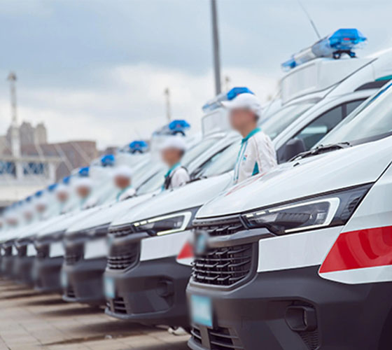 蒙阴县服务车队展示